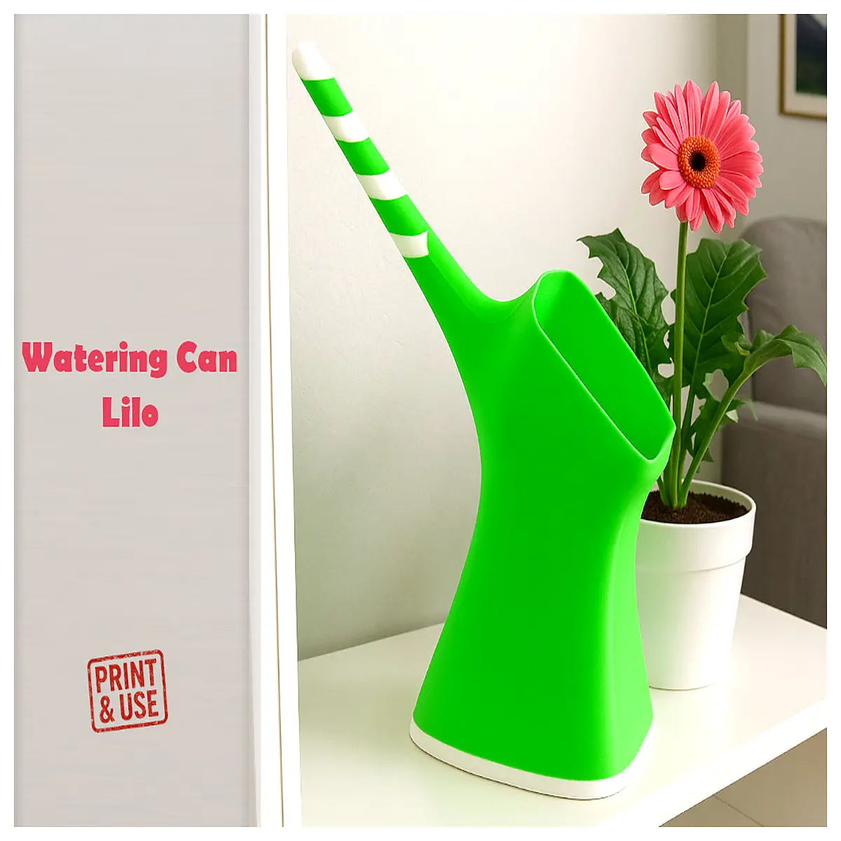 lilo watering can for indoor plants ergonomic garden tool with long spout anti drip design for houseplants and succulents