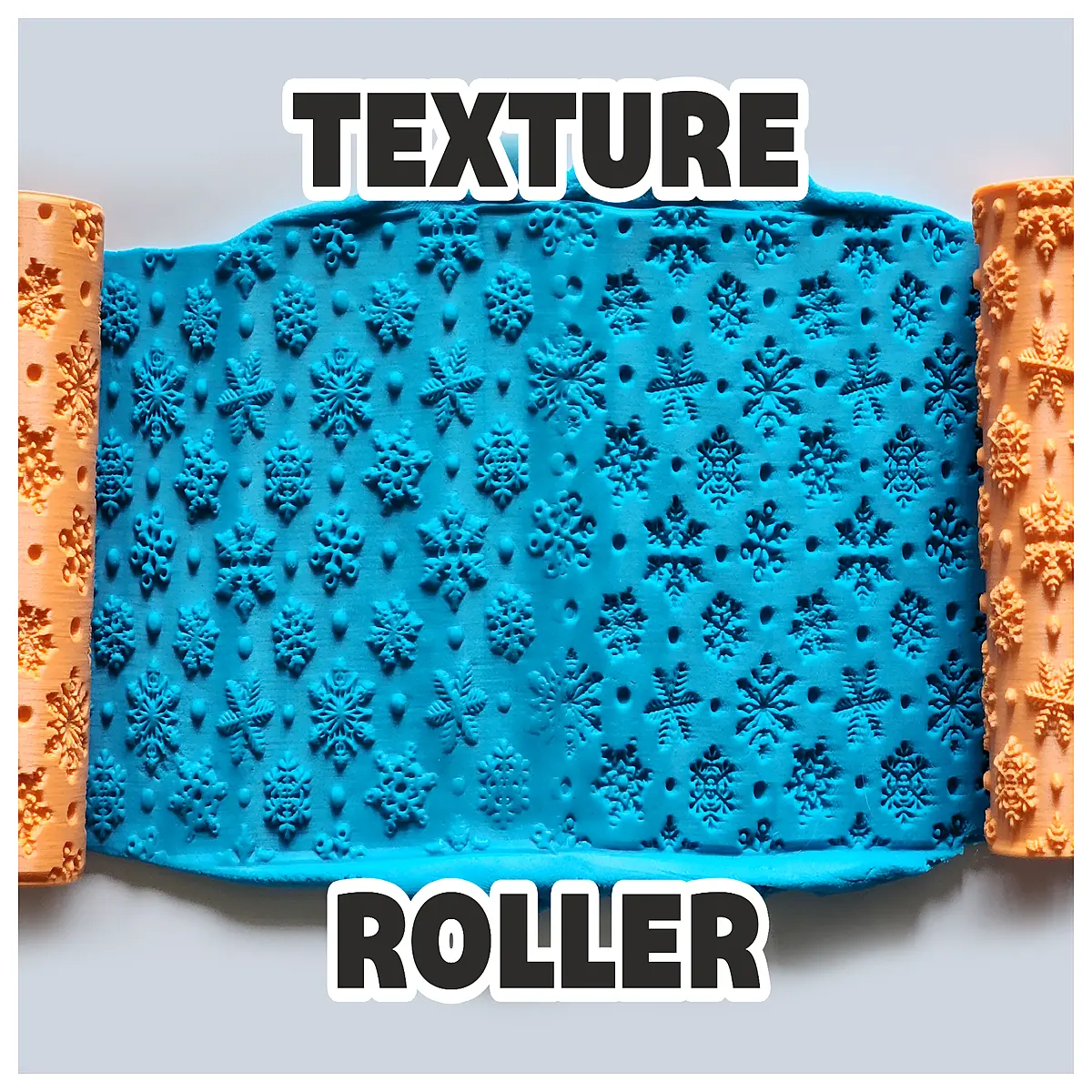 snowflake texture roller v109 for wall art decorative plaster effect stamp tool