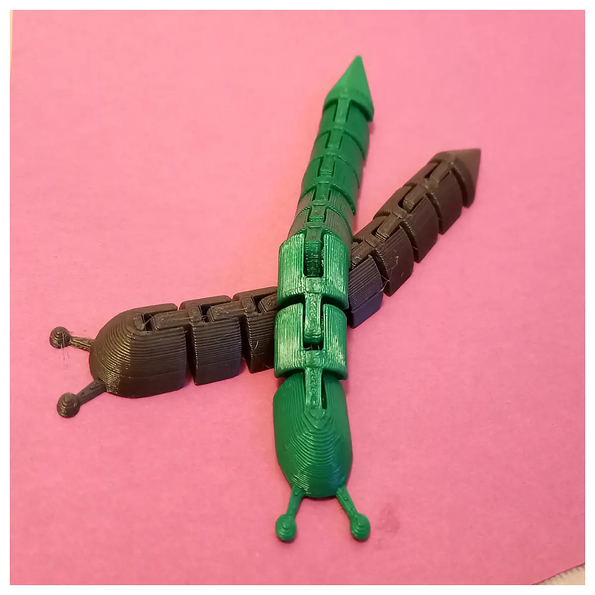 long articulated slug toy realistic squishy sensory fidget stress relief for kids and adults educational biology