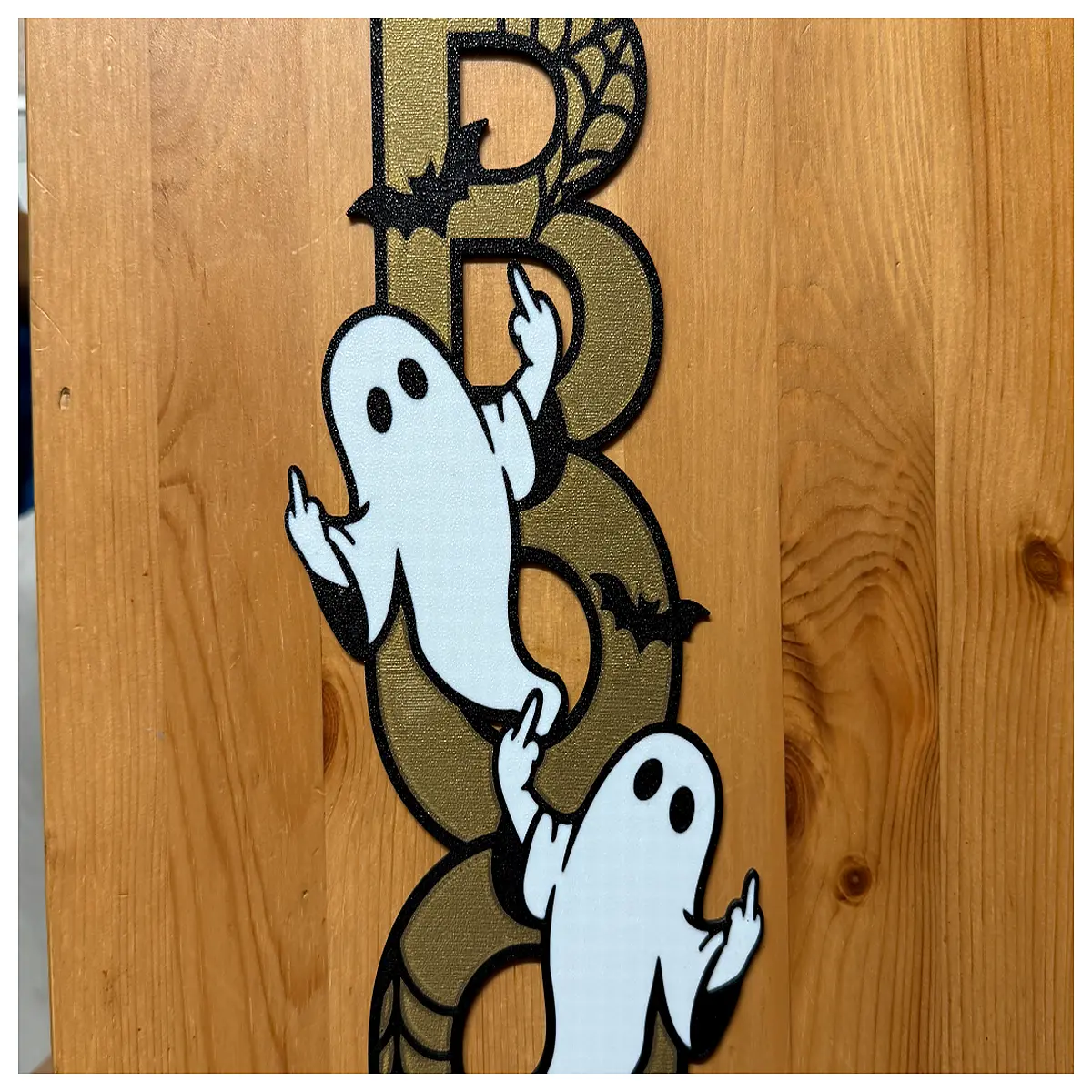 fun boo halloween wall art decor spooky ghost canvas prints for nursery bedroom hallway home decoration