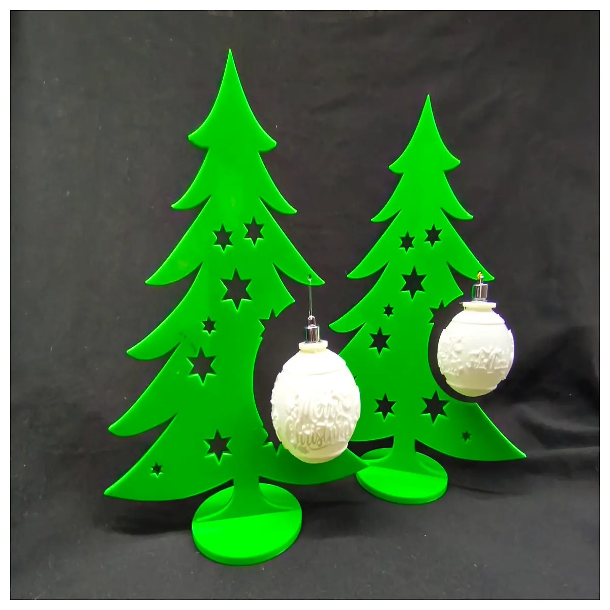 minimalist christmas tree ornaments for modern home decor sleek glass baubles holiday party supplies