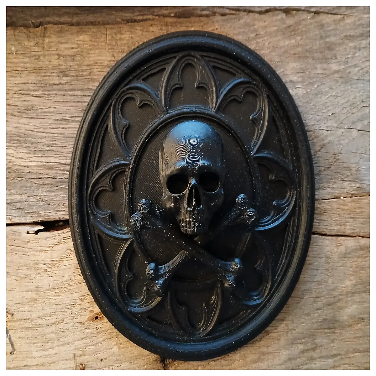 gothic skull pendant necklace silver goth jewelry alternative dark aesthetic biker chain