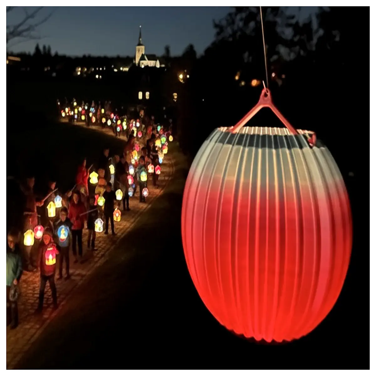 st s day lanterns for kids walking parade craft diy paper torch up night