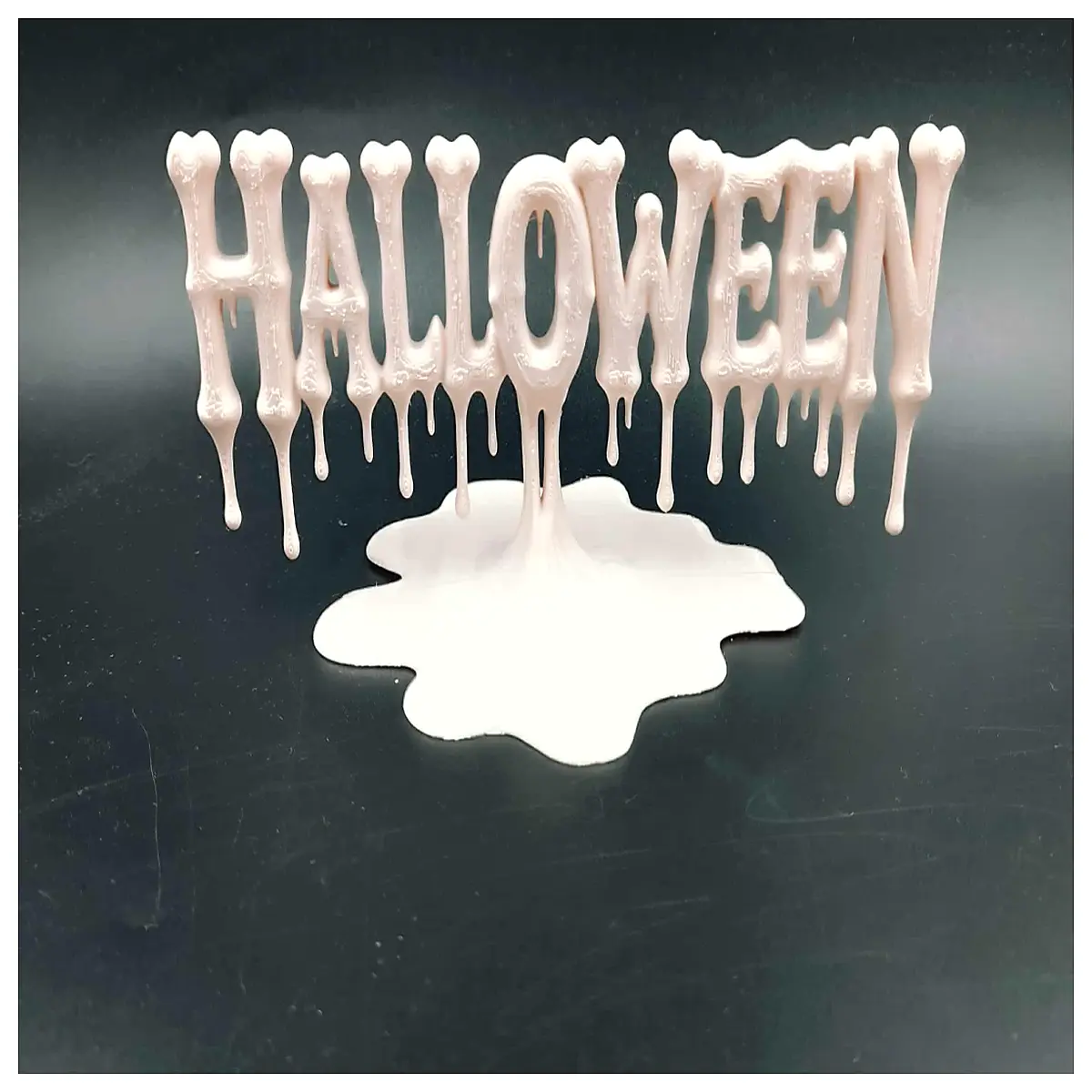halloween melted bone prop spooky party decor haunted house yard horror props