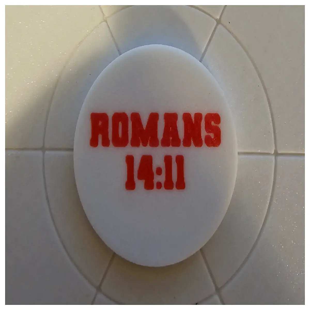 romans 14 11 scripture wall art gold foil print every knee shall bow jesus is lord christian home decor