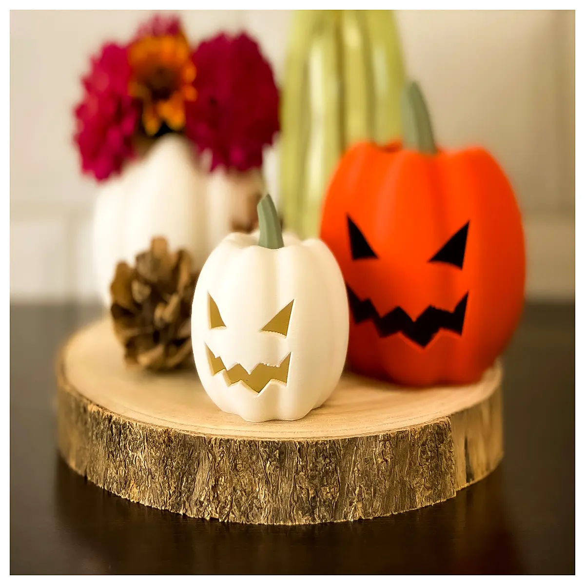 halloween decor outdoor pumpkins for porch fall harvest decorations plastic autumn gourds