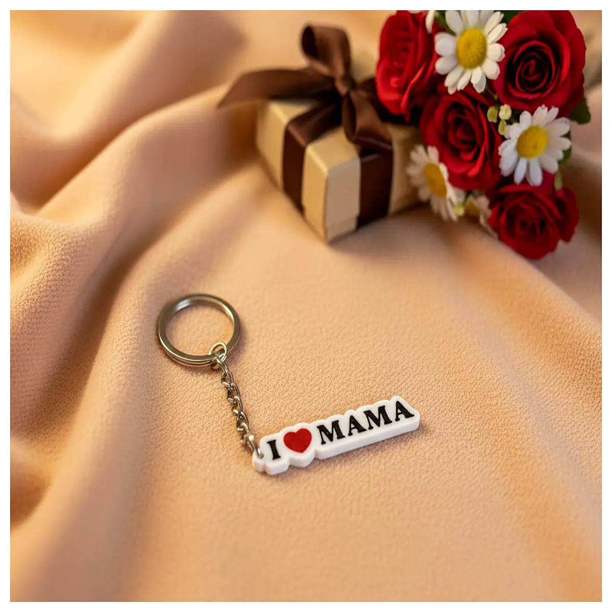 cute mom keychain for mother s day personalized engraved wife girlfriend sentimental jewelry accessory
