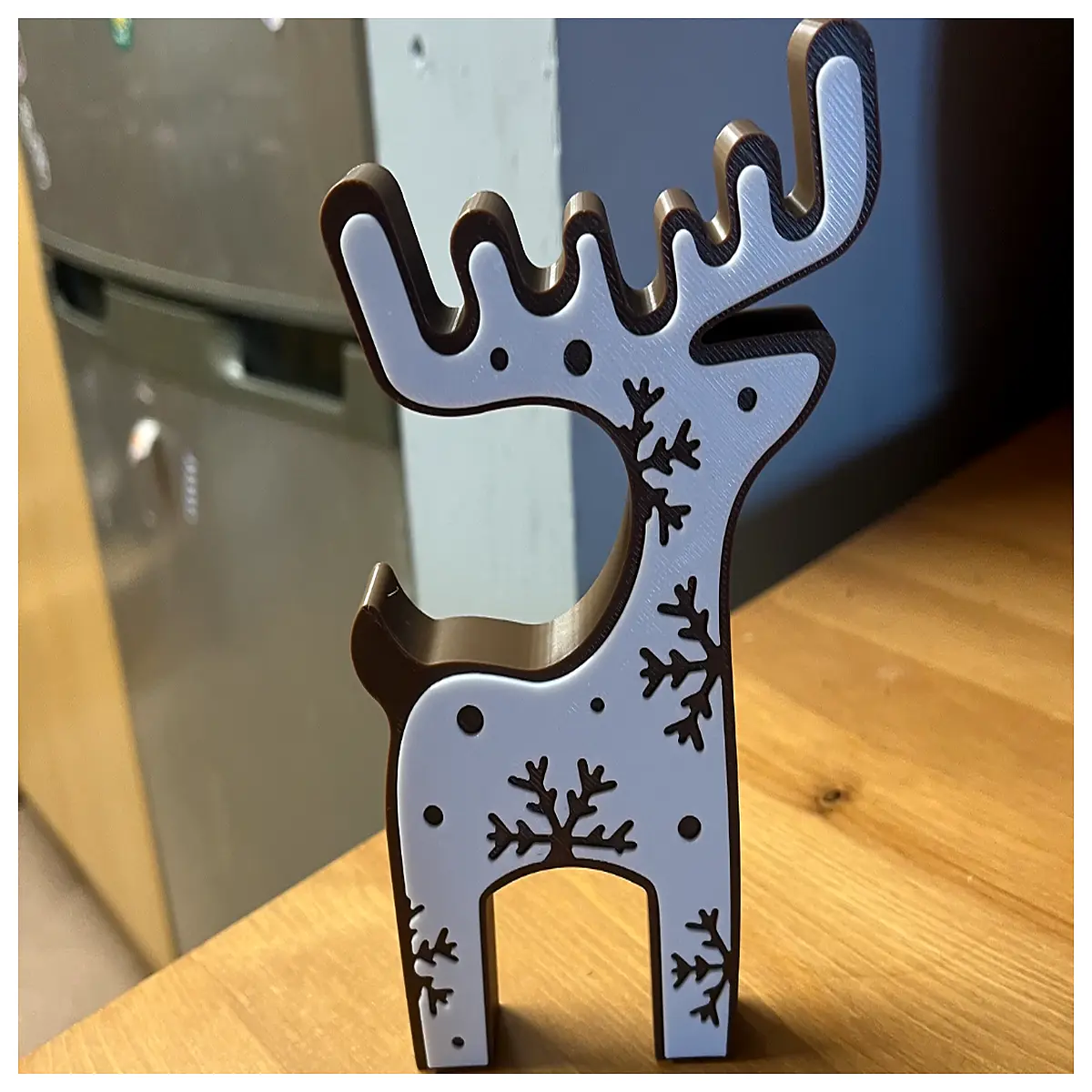 standing reindeer decoration for home garden and holiday
