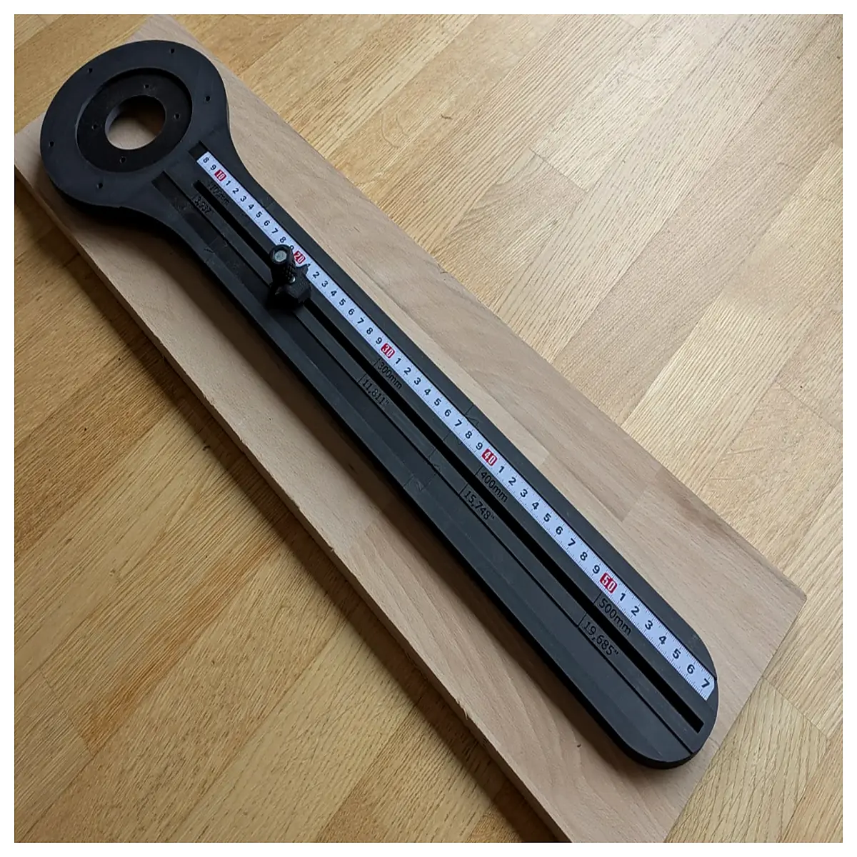 woodworking compass router guide adjustable radius template for precise curved cuts and edge trimming