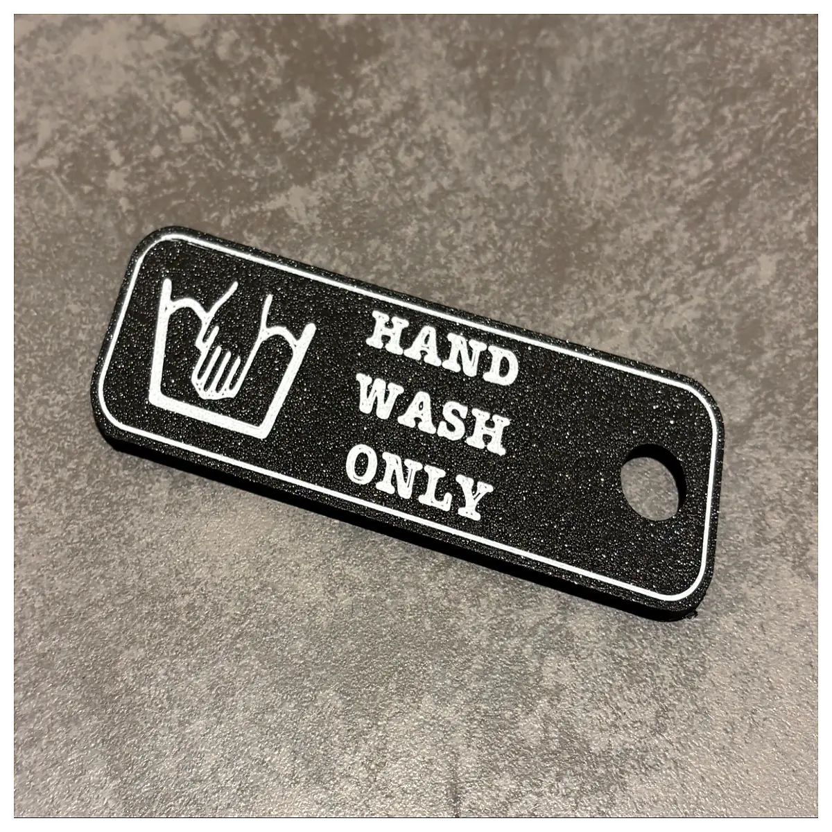 hand wash only keychain leather metal durable waterproof bag charm for women men