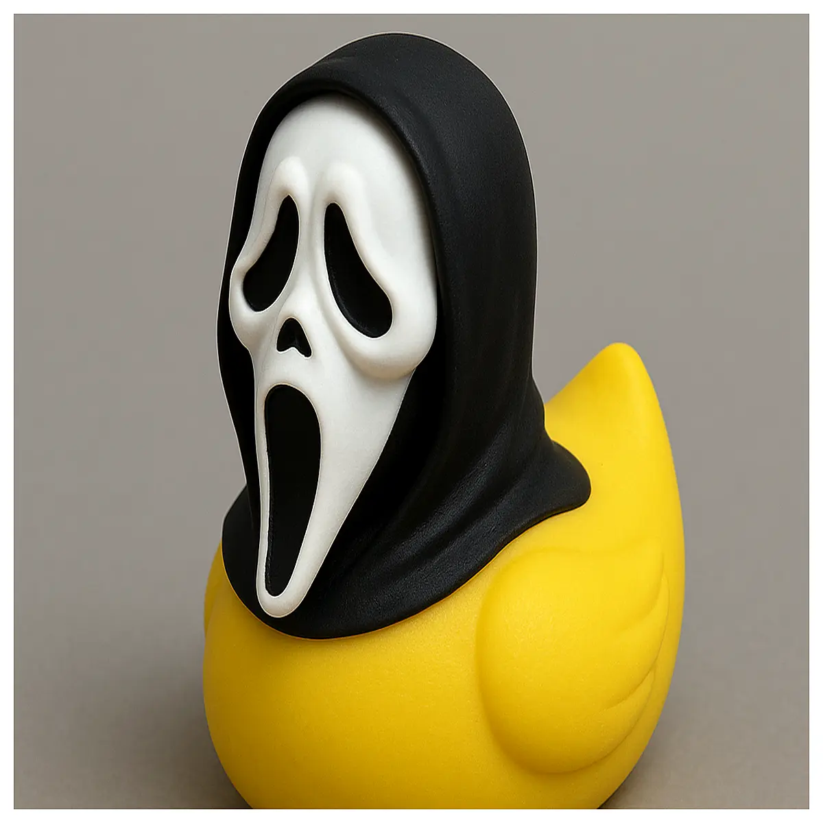 horror rubber duck funny bath toy spooky squeaker for adults kids prank gift