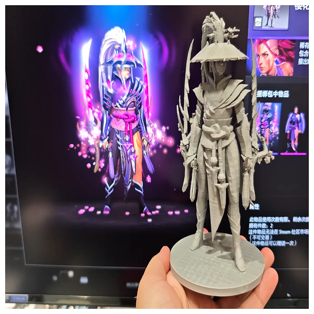enemy spirit monk am uncolored resin miniatures figure painting hobby diy non ai