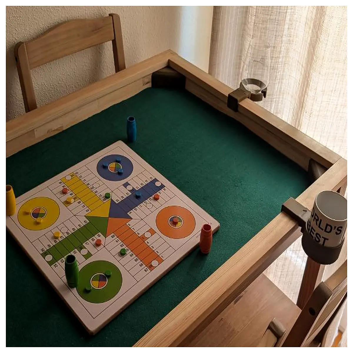 diy chess table build your own board game table wooden hobby craft set