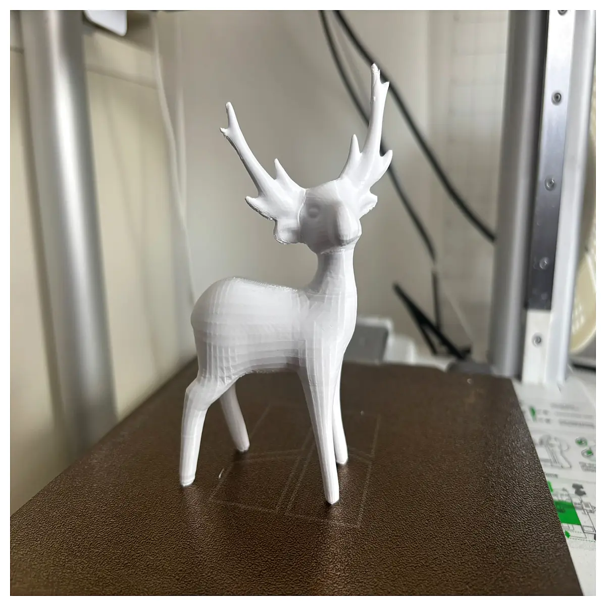 reindeer christmas decorations for home holiday reindeer figurines rustic deer ornaments for tree and yard
