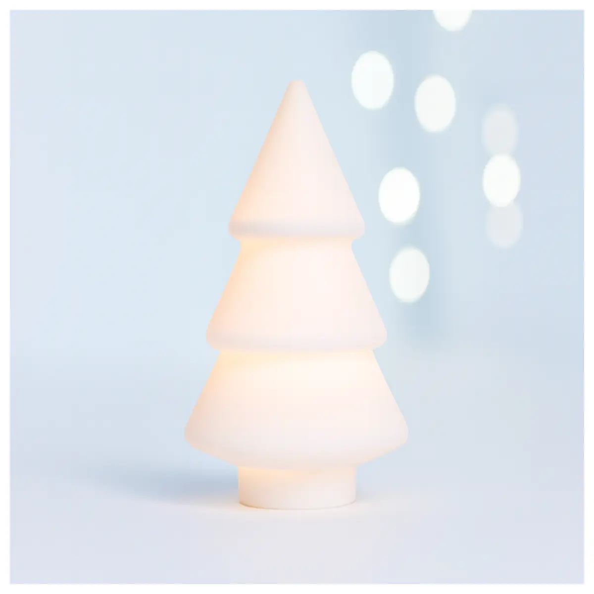 christmas tree shaped tea holder candle cozy winter home decor flameless nightlight for holiday table centerpiece
