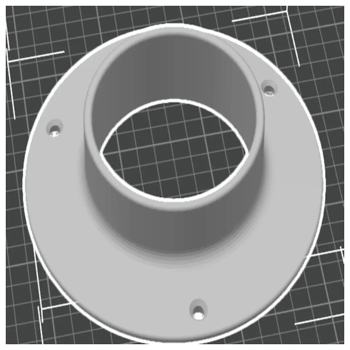 wall mount flexible duct adapter 100mm to 150mm hvac ventilation connector for exhaust pipe