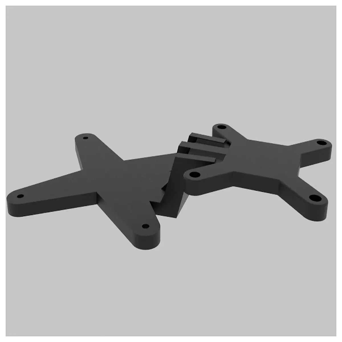 vesa mount centering tool alignment for monitor arm bracket adjustment