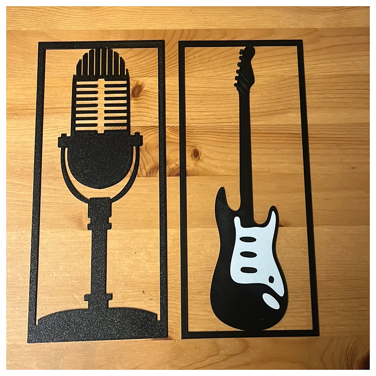 music studio wall art microphone decor guitar home decoration music room accessories musical instrument gifts for musicians