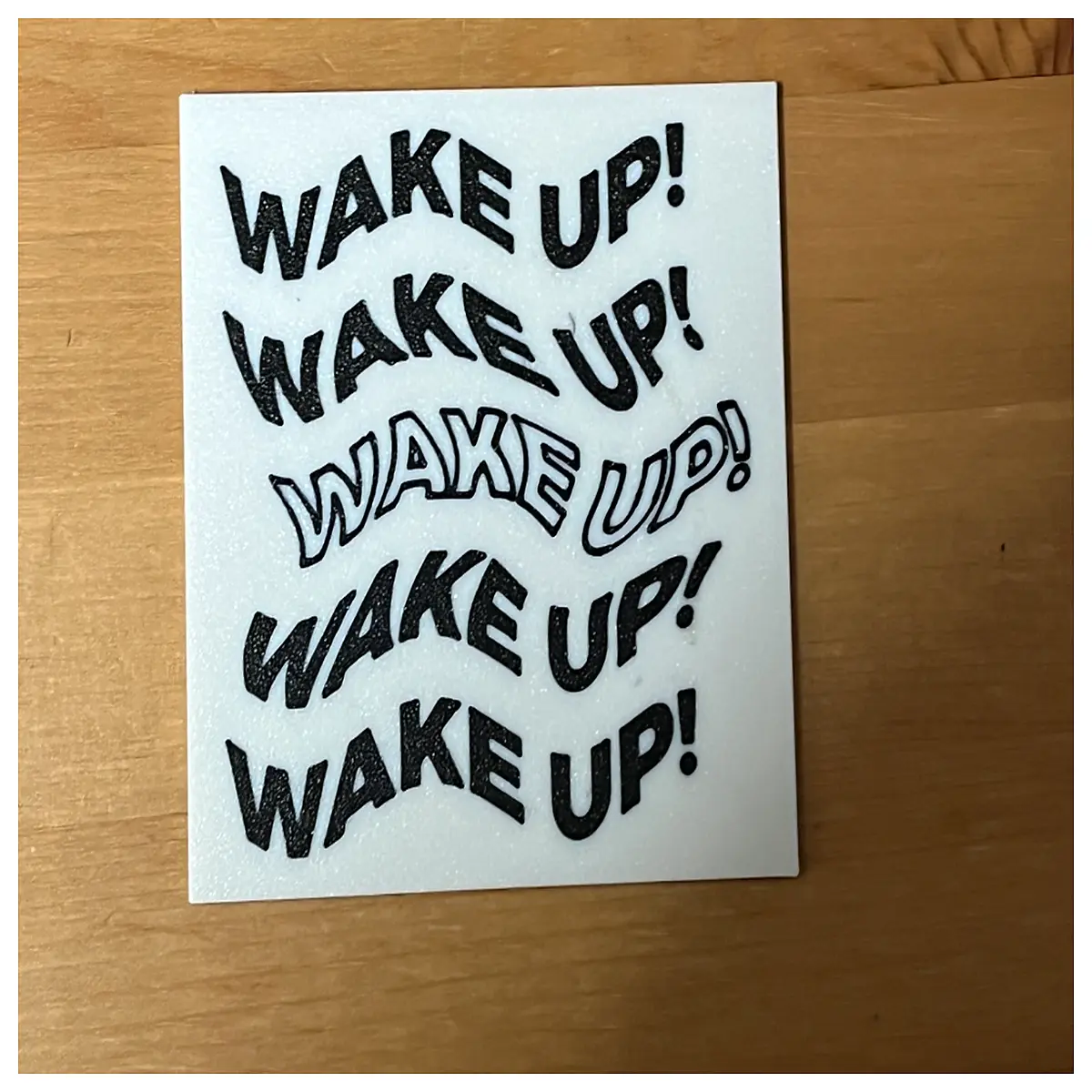 morning alarm clock coaster with wireless charging pad for bedside table organizer