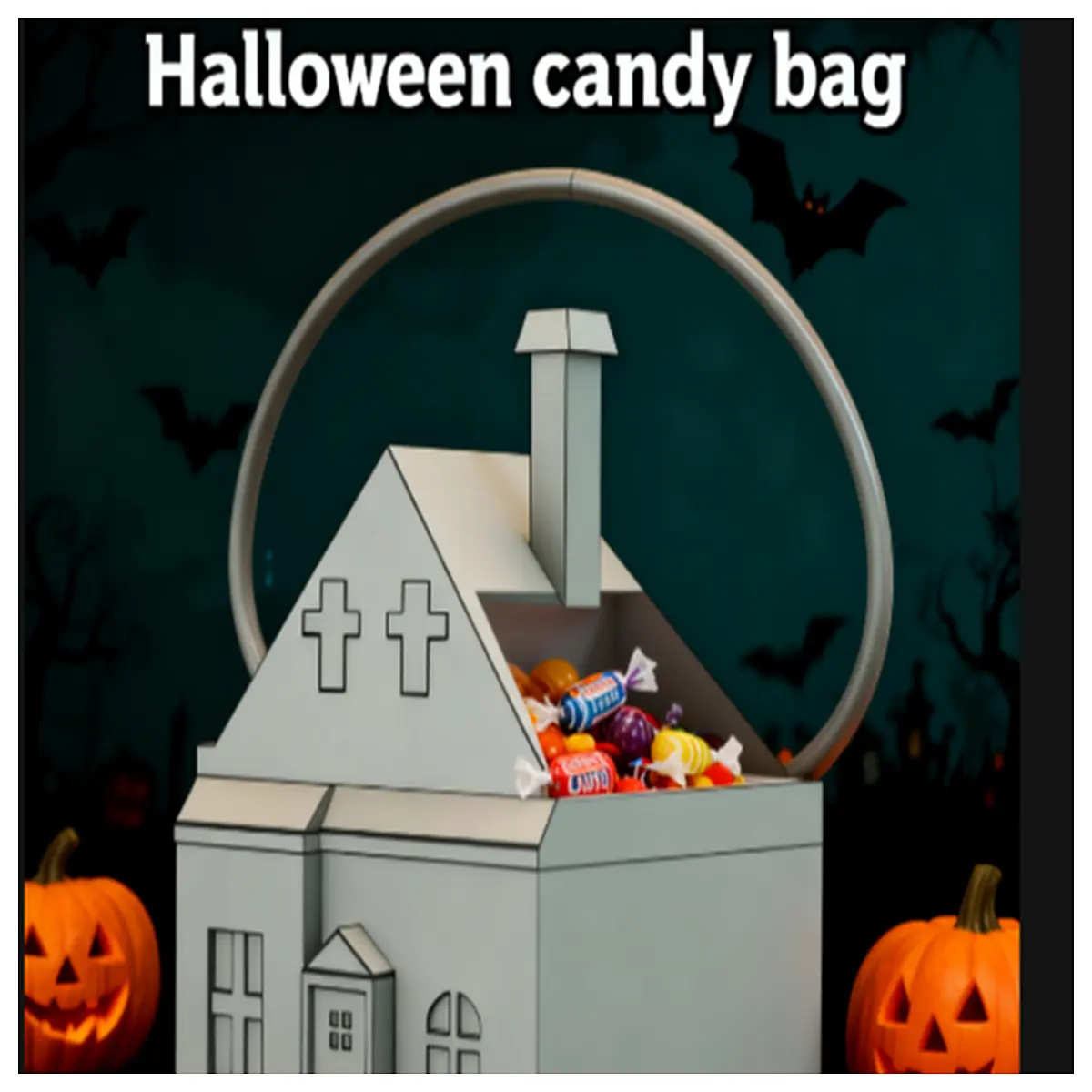 halloween candy bags bulk spooky treat sacks kids trick or treat pouches