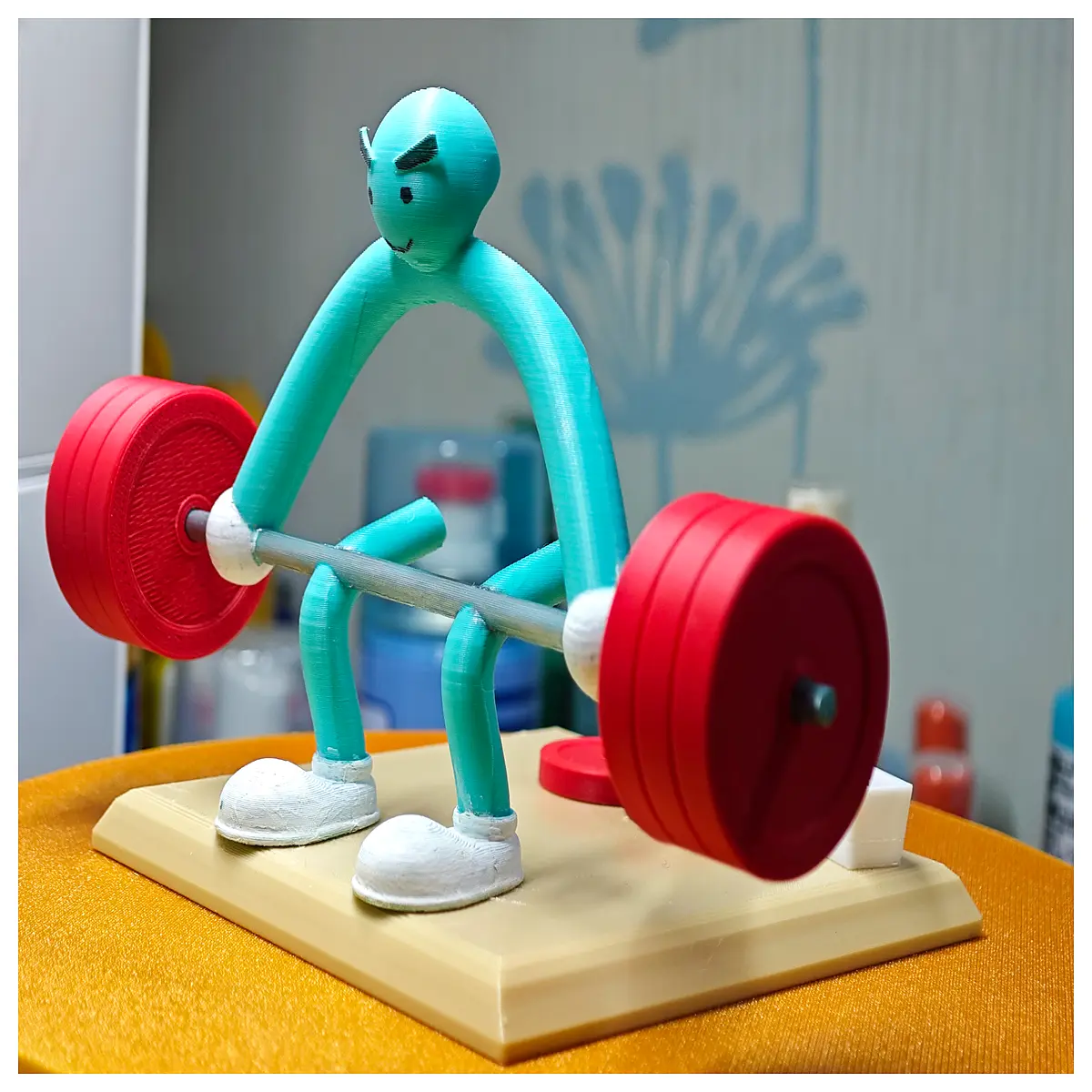 weightlifter phone holder mount for gym bench press squat rack barbell grip workout video recording
