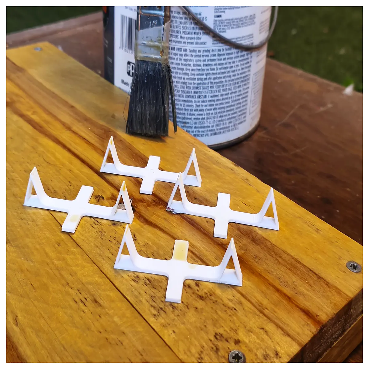 thin paint thin spacer block for woodworking adjustable height support for painting projects