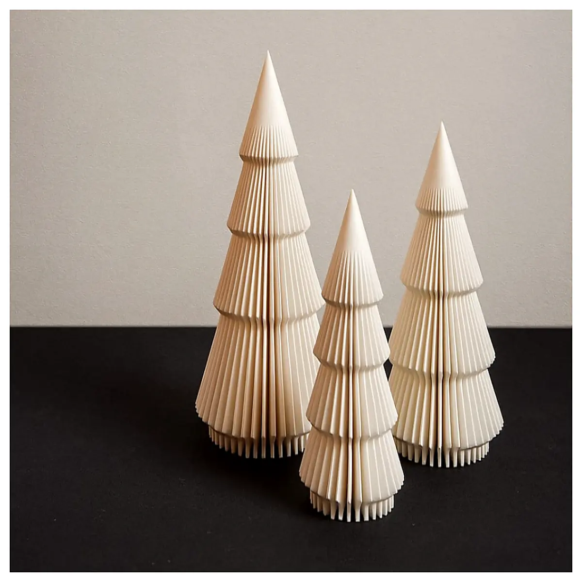 paper christmas tree decoration modern minimalist home decor tabletop centerpiece for office desk party craft diy