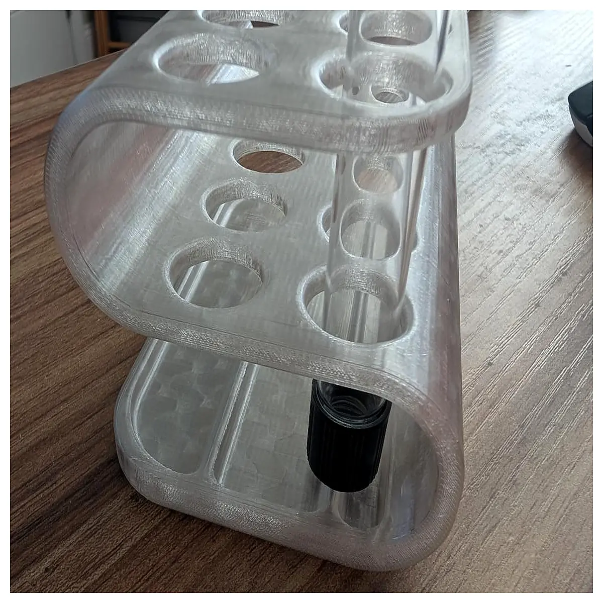 lab test tube rack holder for 20x80mm glassware benchtop storage organizer with holes