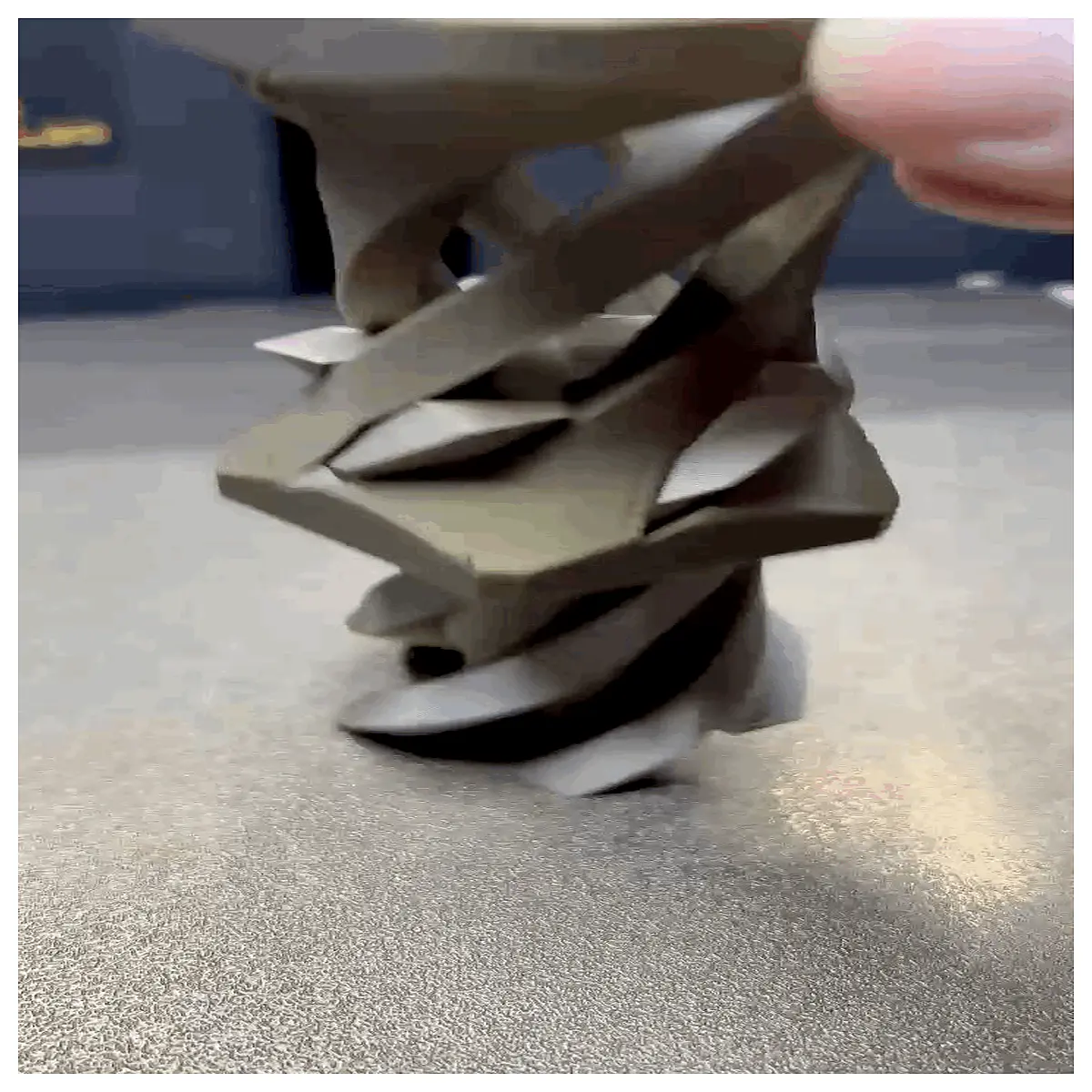 spiral stress relief cone fidget toy for anxiety