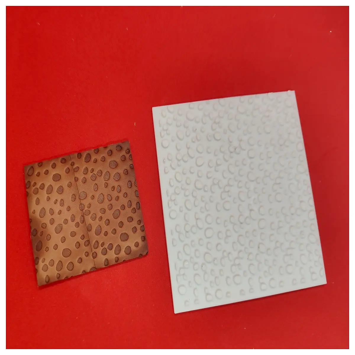 water drop stamping tool embossing texture pattern for scrapbooking card making diy craft supplies