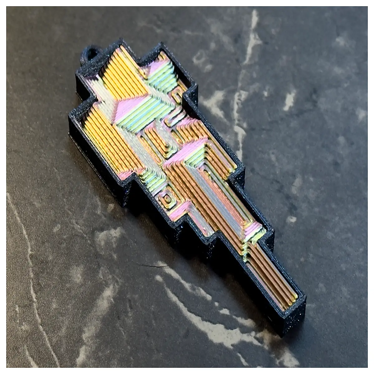 natural bismuth crystal pendant necklace healing stone jewelry for men women spiritual protection gift