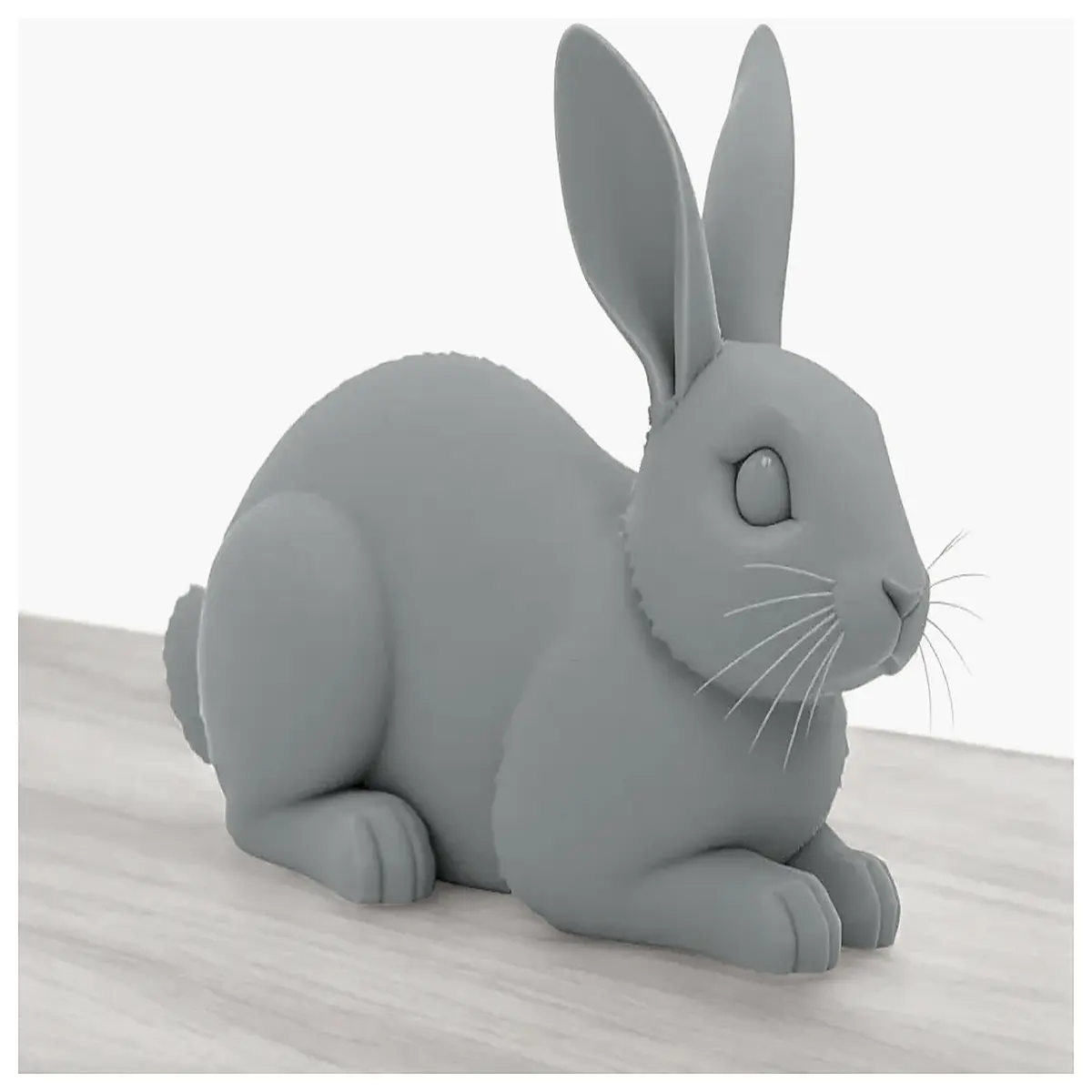 realistic plush bunny rabbit toys for kids soft stuffed animal gifts cute pet figurine decor