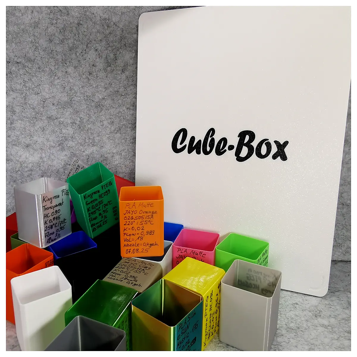stackable plastic storage cubes with lids for closet organization