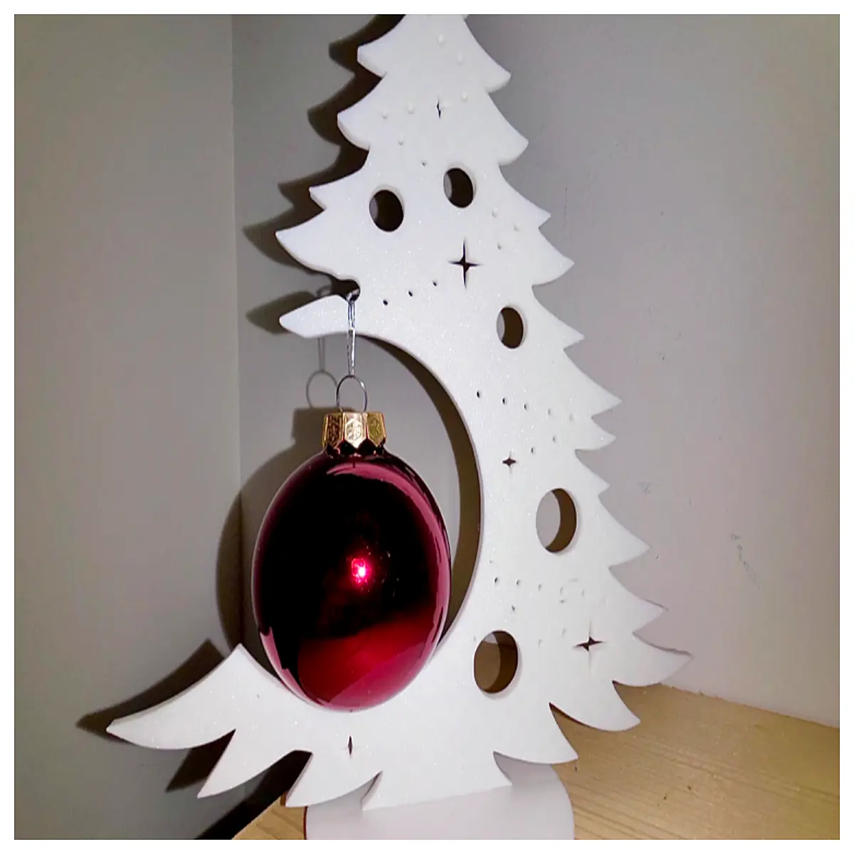pre lit christmas tree with lights 4ft artificial pine for home office holiday decor