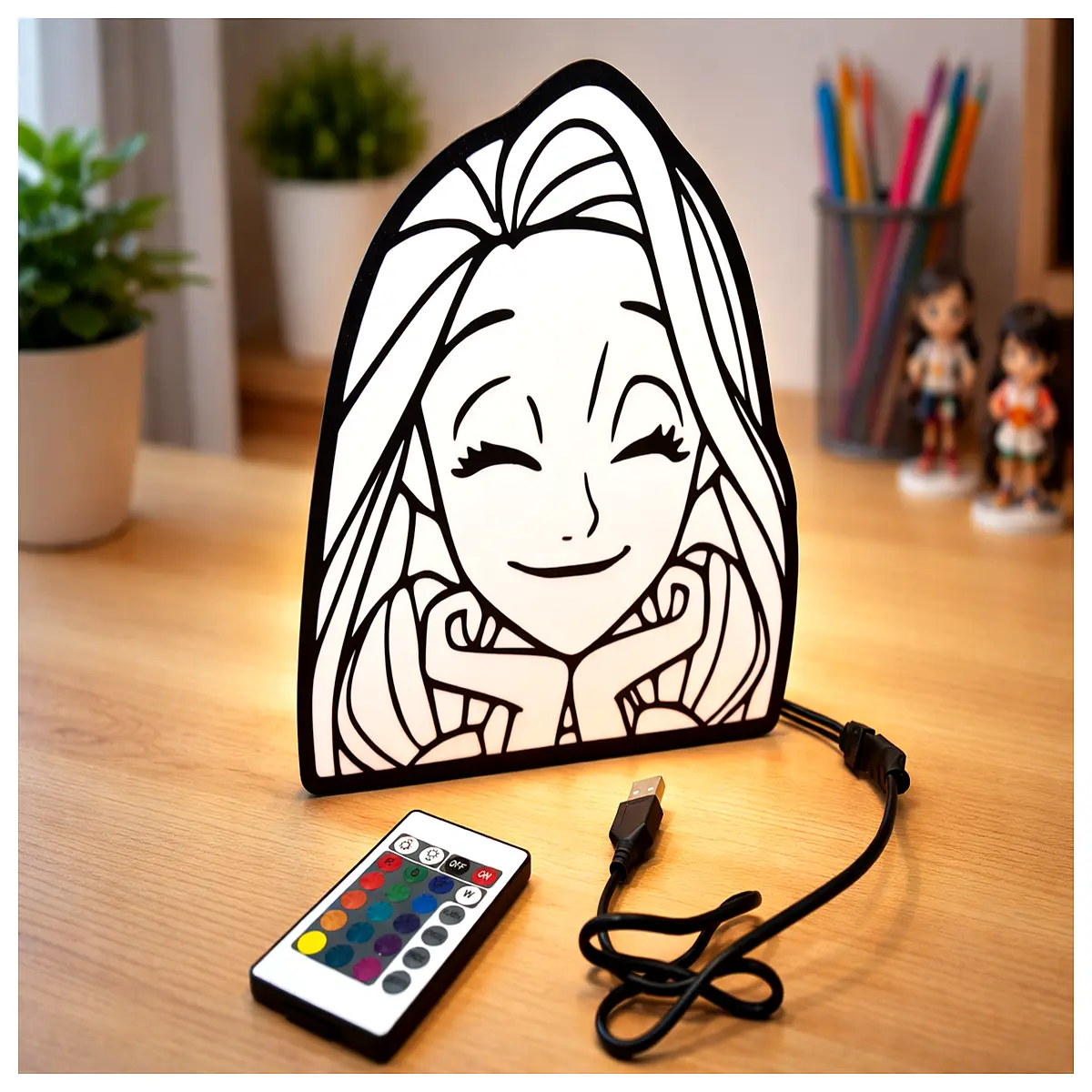 tangled rapunzel night projection bedroom decor fairy tale glow for kids girls room