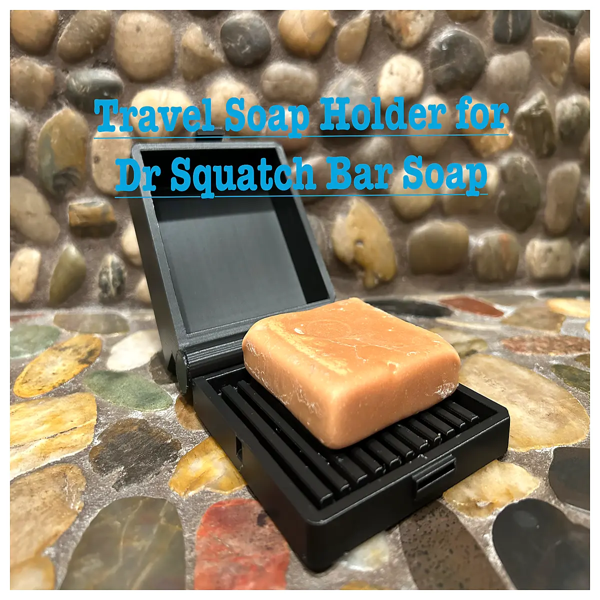 dr squatch soap case travel holder for bar soap waterproof leakproof shower caddy