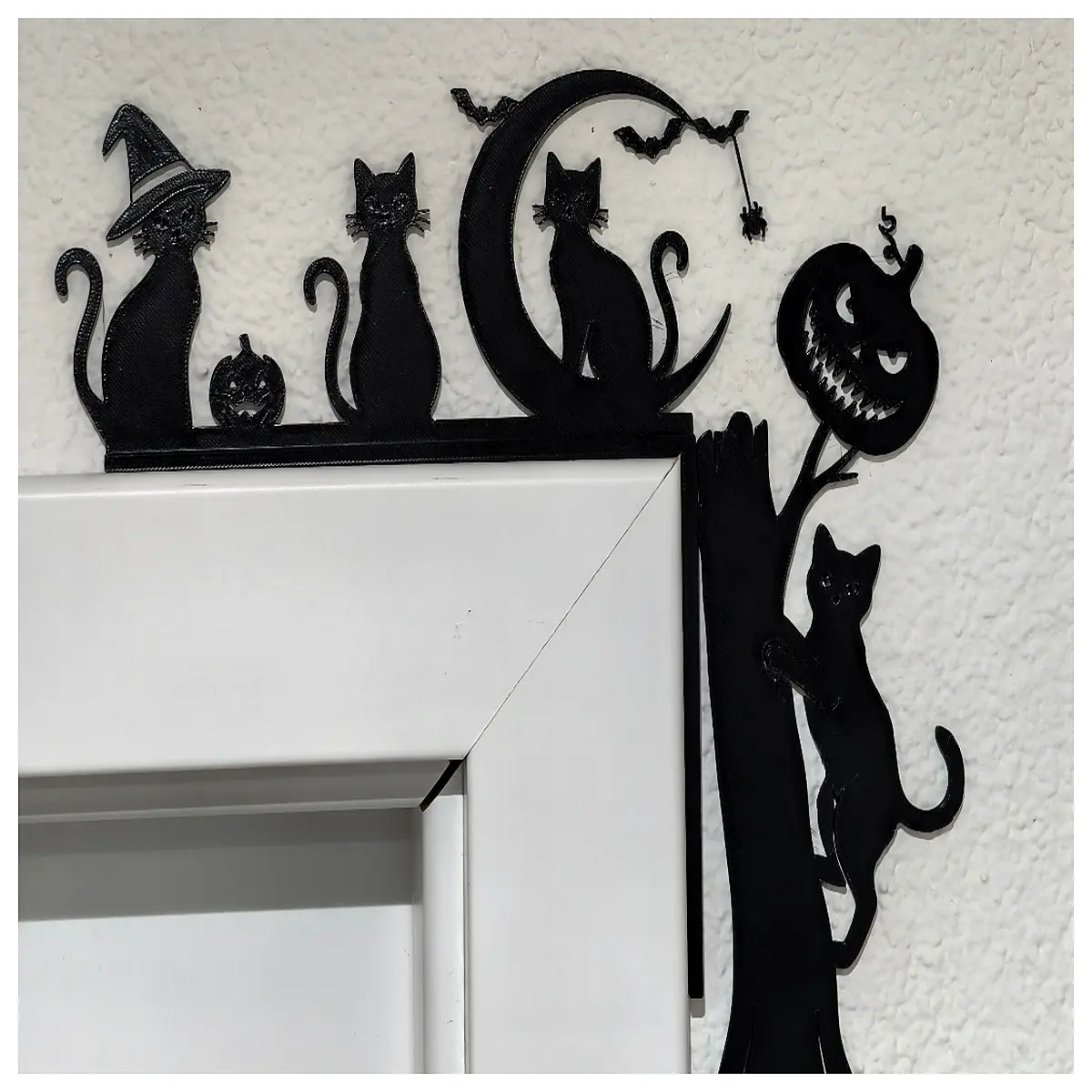 halloween cat door corner protectors spooky decor