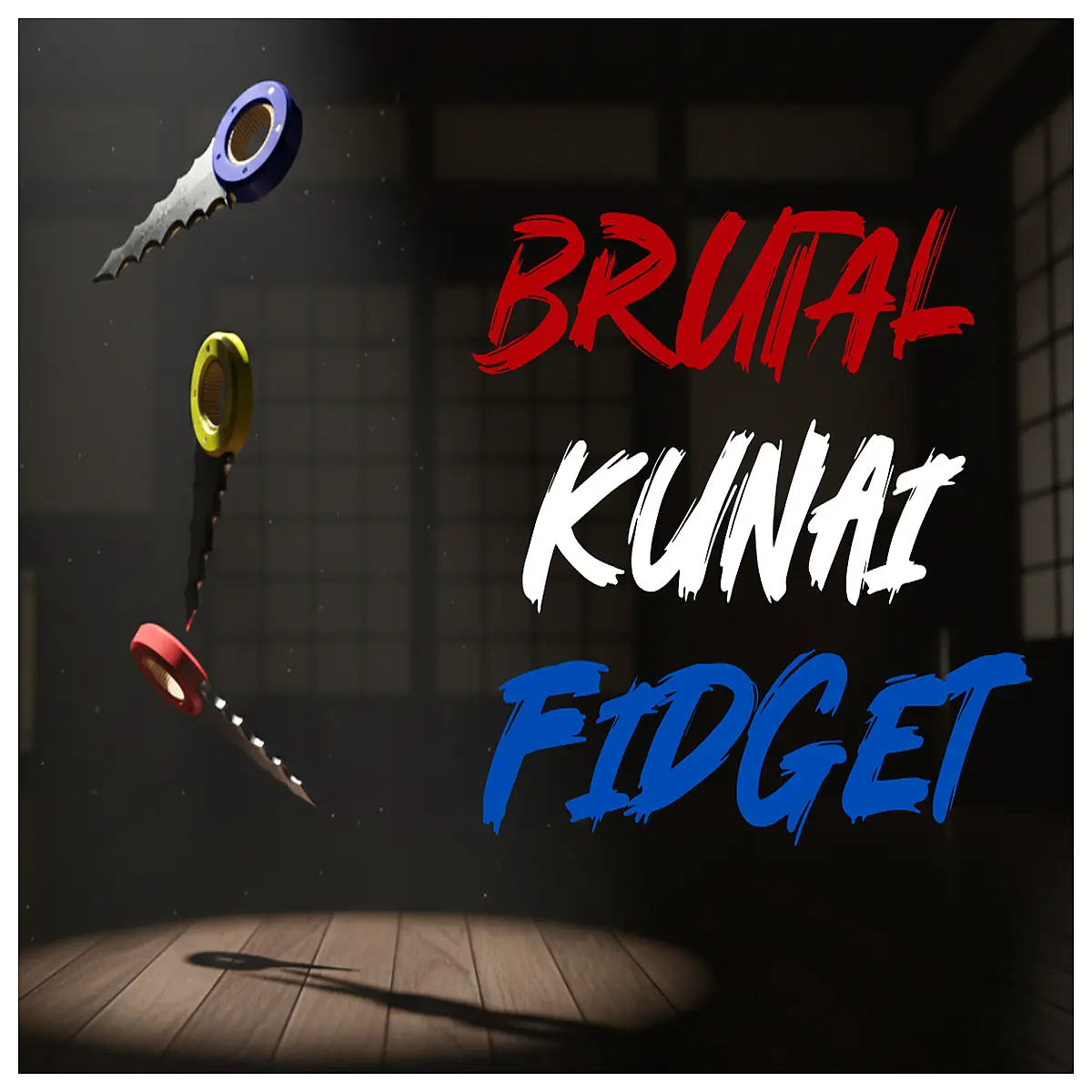 ninja throwing knives stress relief toy metal blade fidget tool for adults anxiety reduction tactical grip training prop