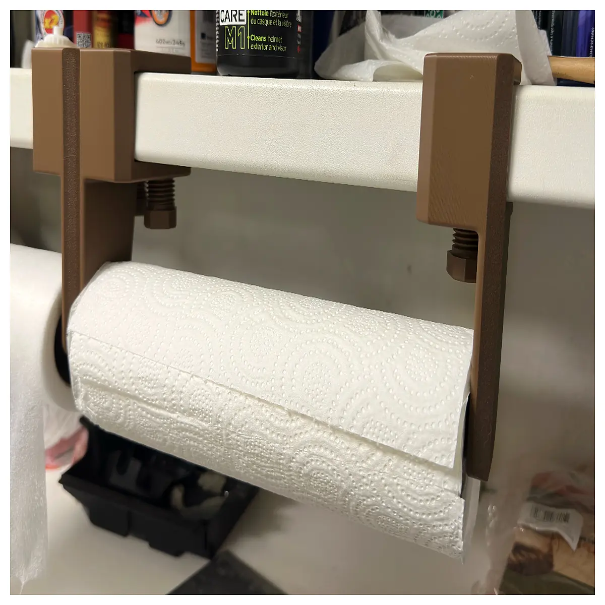 long roll paper holder wall mount dispenser for restaurant bathroom kitchen toilet tissue rack organizer