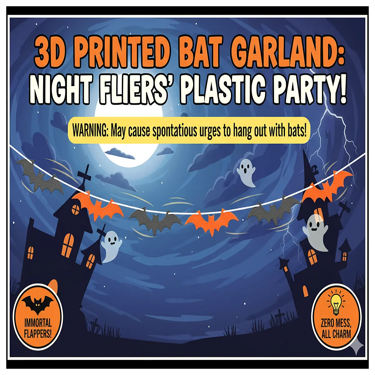 halloween door wreath decoration spooky bat garland for front porch printed party supplies gothic home decor accents