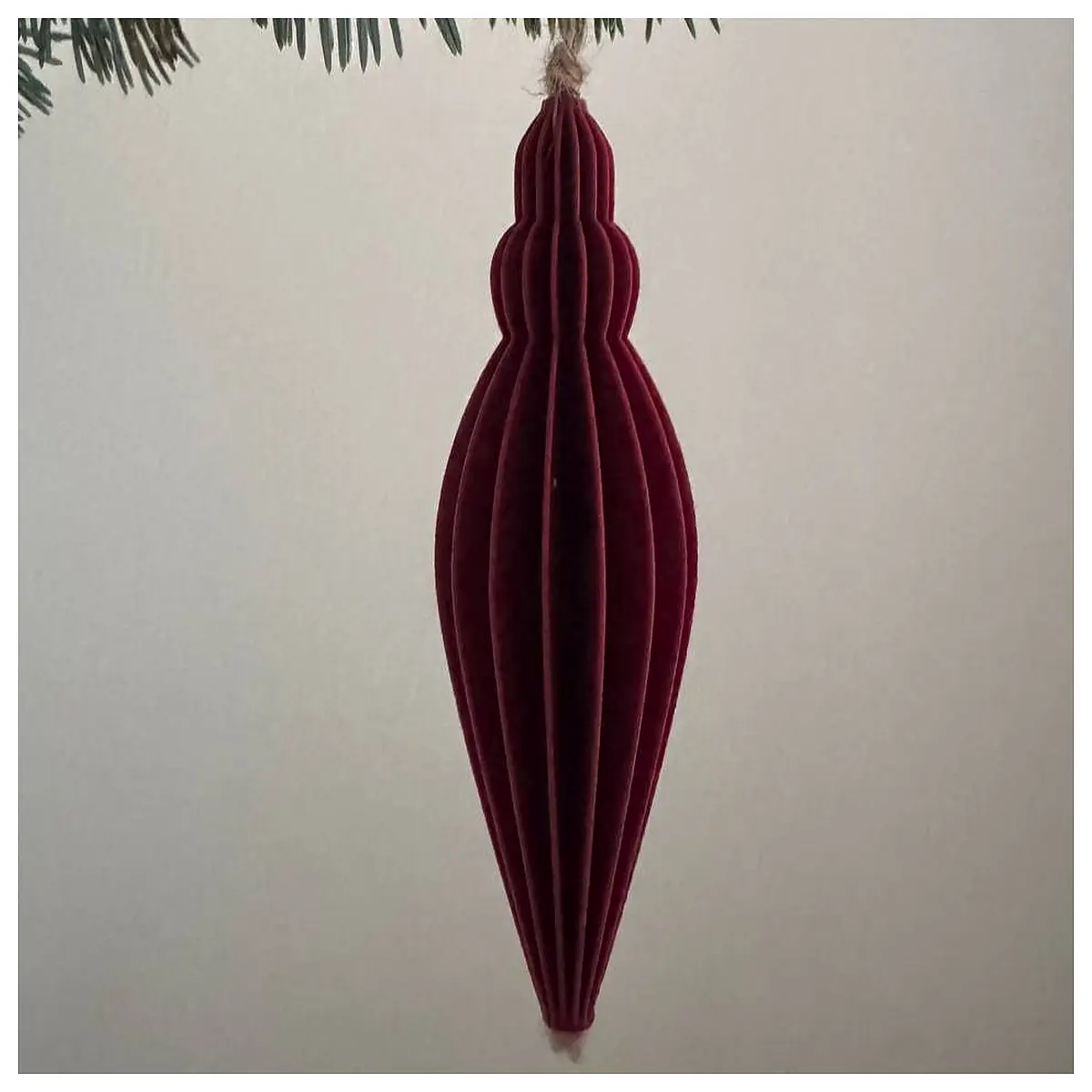 teardrop shaped christmas ornaments for tree hanging glass baubles holiday decor