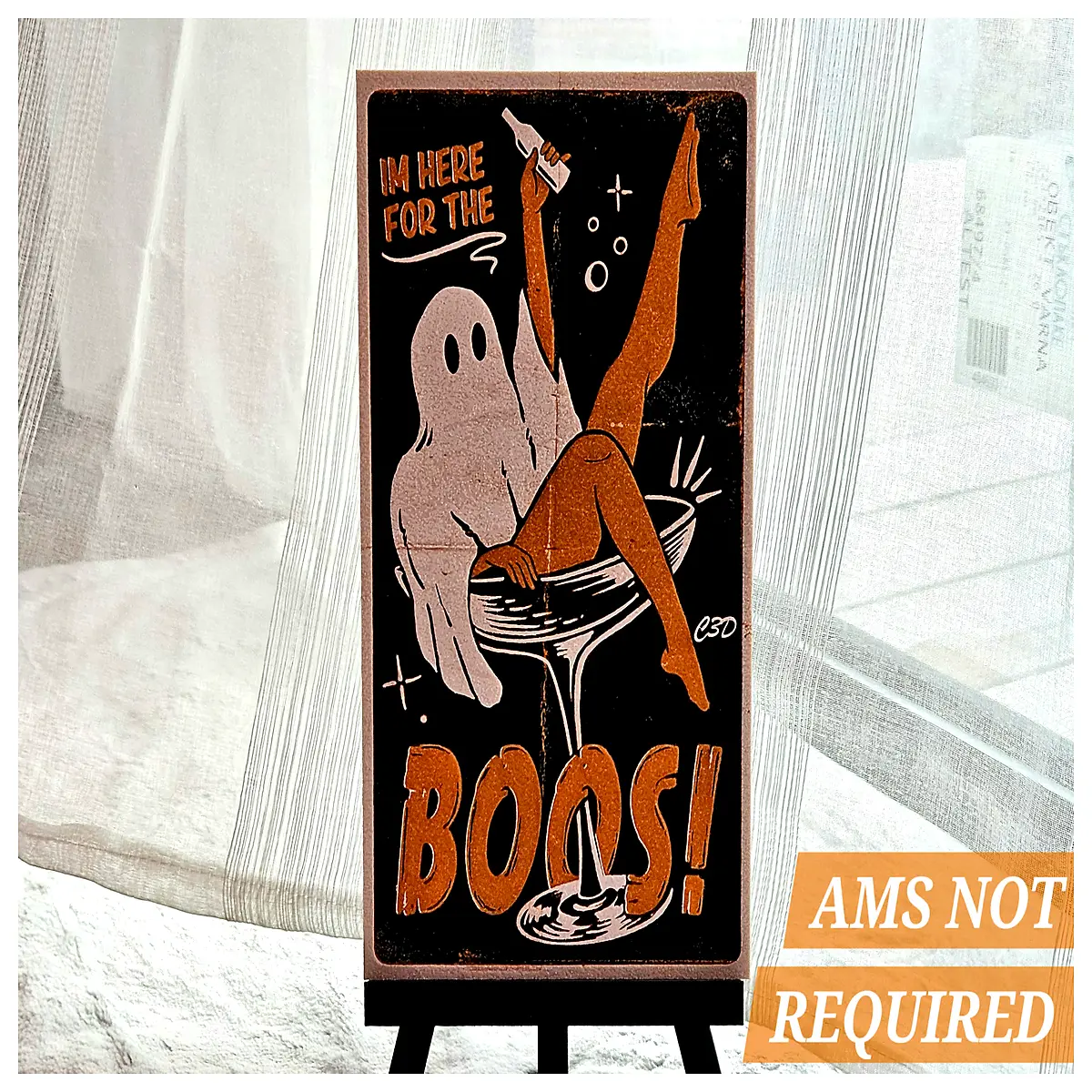 horror movie poster art wall decor haunted house print spooky halloween decoration for bedroom living room