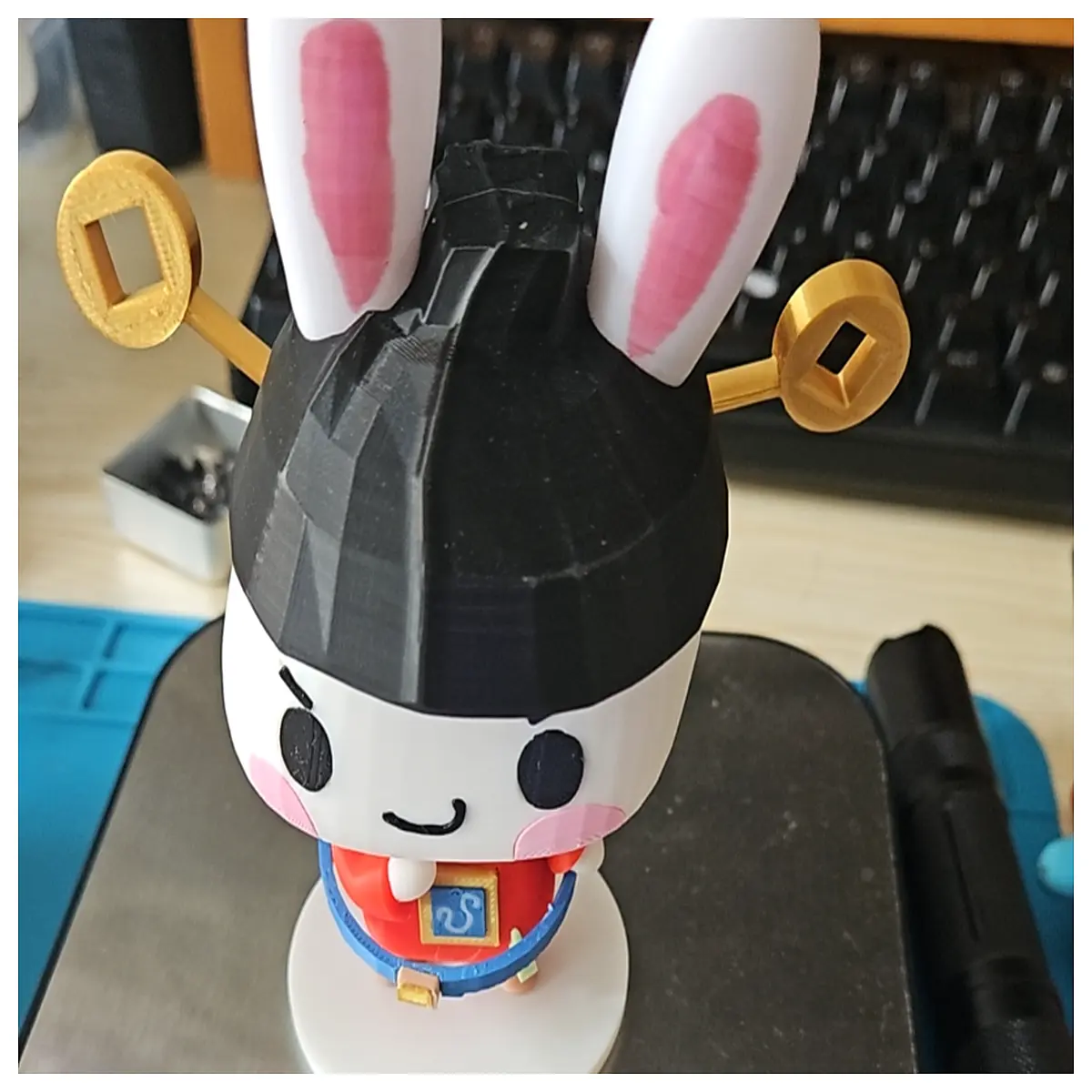 rock king kingdom fu gui guagua plush toy collectible kids