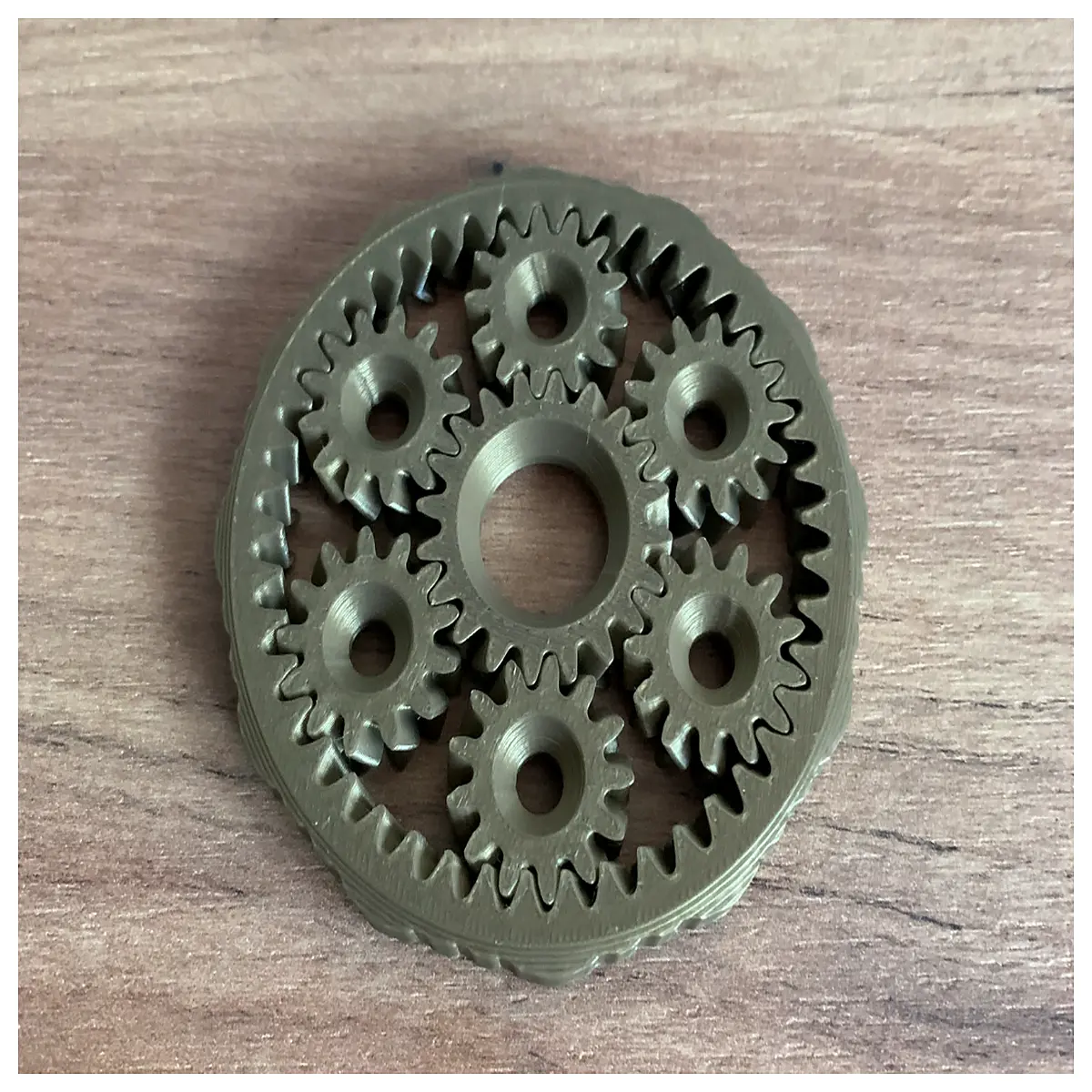 fidget spinner with gear design anti stress rotating toy for adults and kids thumb stress relief gadget