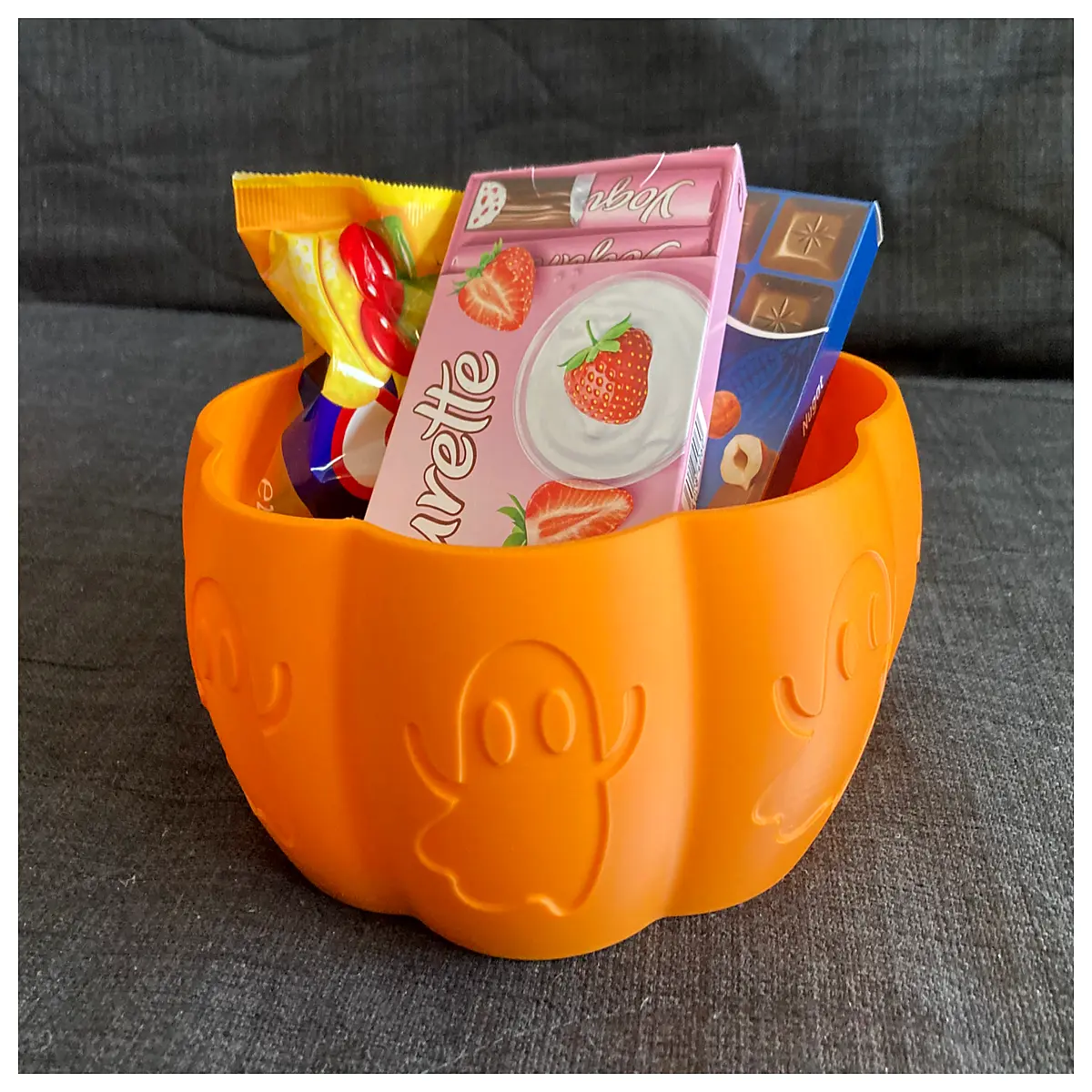 cute halloween bowl set for kids party decor trick or treat candy container plastic serving dish
