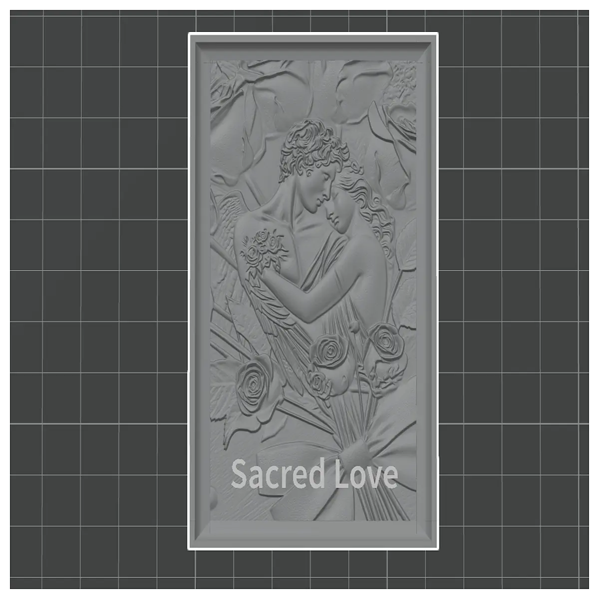 holy love relief sculpture wall art divine affection resin figurine for home decor sacred carving statue