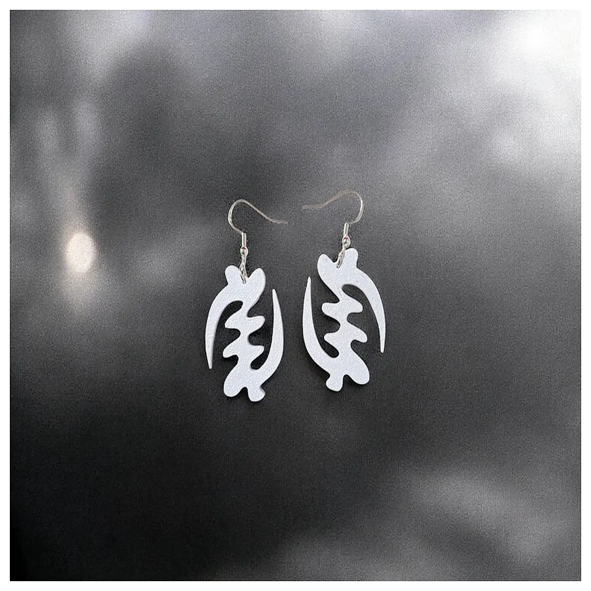 god power earrings christian faith jewelry religious women men
