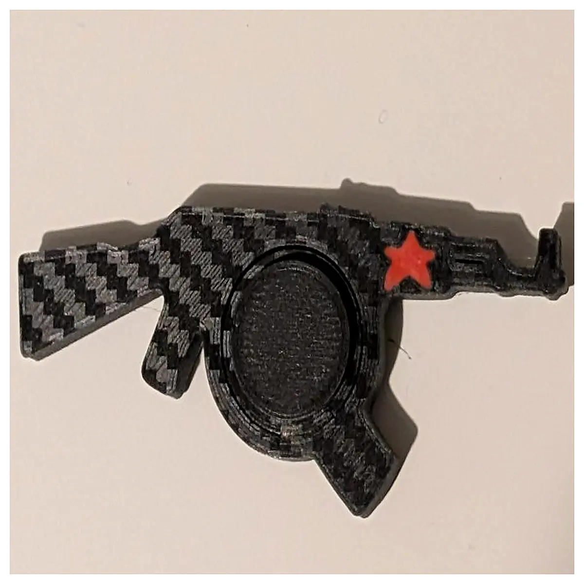 ak47 spinning top fidget toy stress relief anti anxiety desk gadget for adults kids