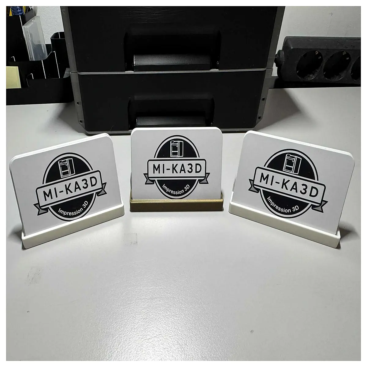 acrylic desk business card holder organizer for office reception rack