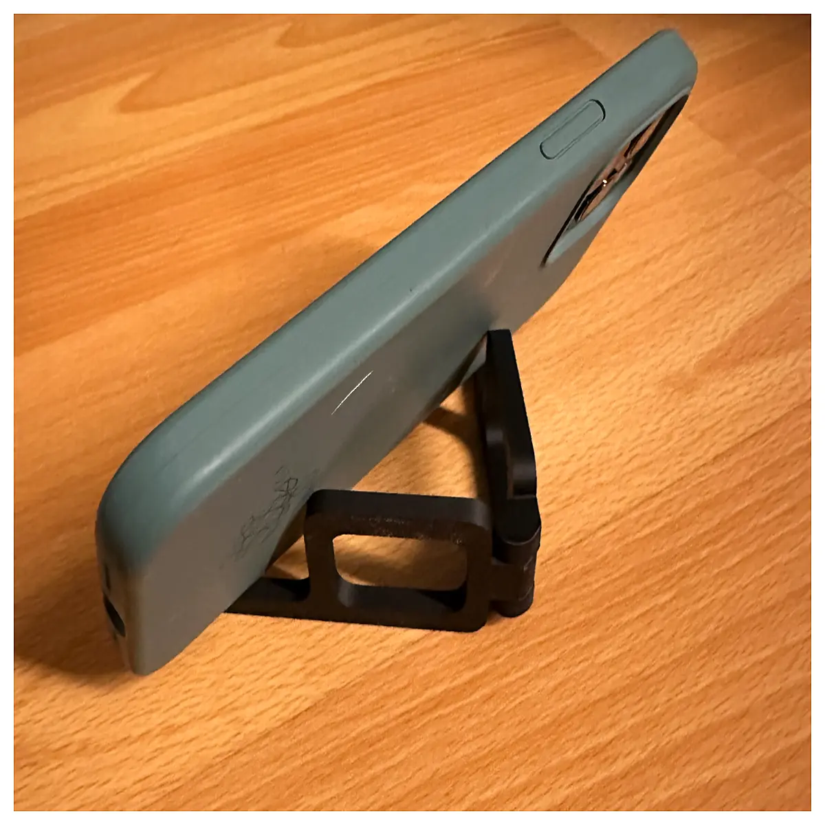 portable foldable phone holder for desk laptop tablet mini travel trip airplane car mount adjustable viewing angle